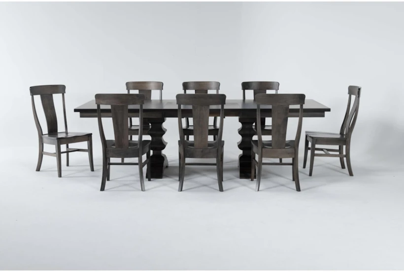 Barton Dew Extendable Dining Set For 8 - 360