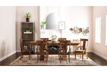 Barton Oatmeal Extension Dining Set For 6