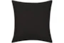 14X22 Black + White Triangle Block Print Lumbar Throw Pillow - Detail