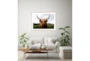 40X30 Highland Cow II By Michael Schauer With Natural Frame - Room