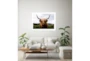 60X40 Highland Cow II By Michael Schauer With White Frame - Room