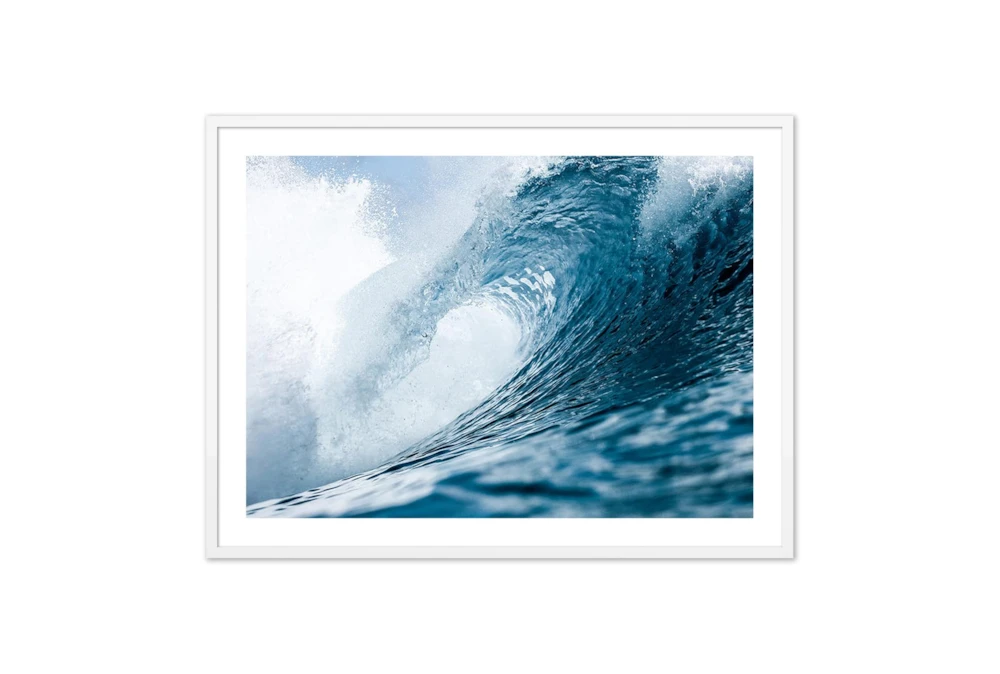60X40 Indo By Jeremy Bishop With White  Frame