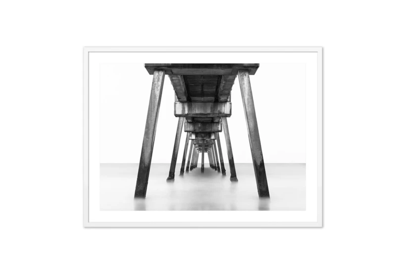 40X30 Pier With White  Frame - 360