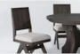 Gustav 48" Round Dining With Curved Bench & Angled Side Chairs Set For 4 By Nate Berkus + Jeremiah Brent - Side