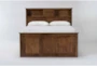 Carson California King Wood Bookcase Captains Bed With 6-Drawers & 3- Drawers Storage - Signature