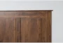 Carson California King Wood Panel Captains Bed - Detail