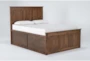 Carson California King Wood Panel Captains Bed - Side