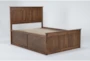Carson California King Wood Panel Captains Bed - Side