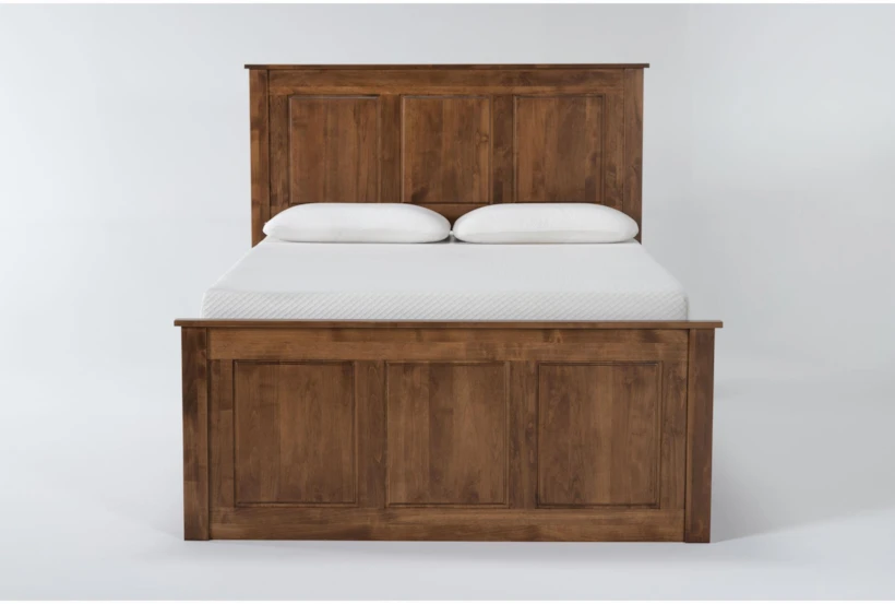 Carson California King Wood Panel Captains Bed - 360