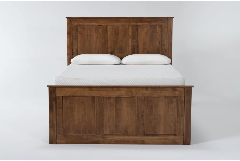 Carson California King Wood Panel Captains Bed With 6-Drawers & 3- Drawers Storage