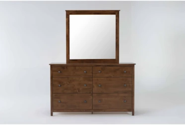 Carson 6 Drawer Dresser/Mirror