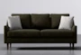 Zoe 90" Spruce Brown Sofa - Signature