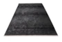 5'3"X7'6" Rug-Revival Traditional Black - Top