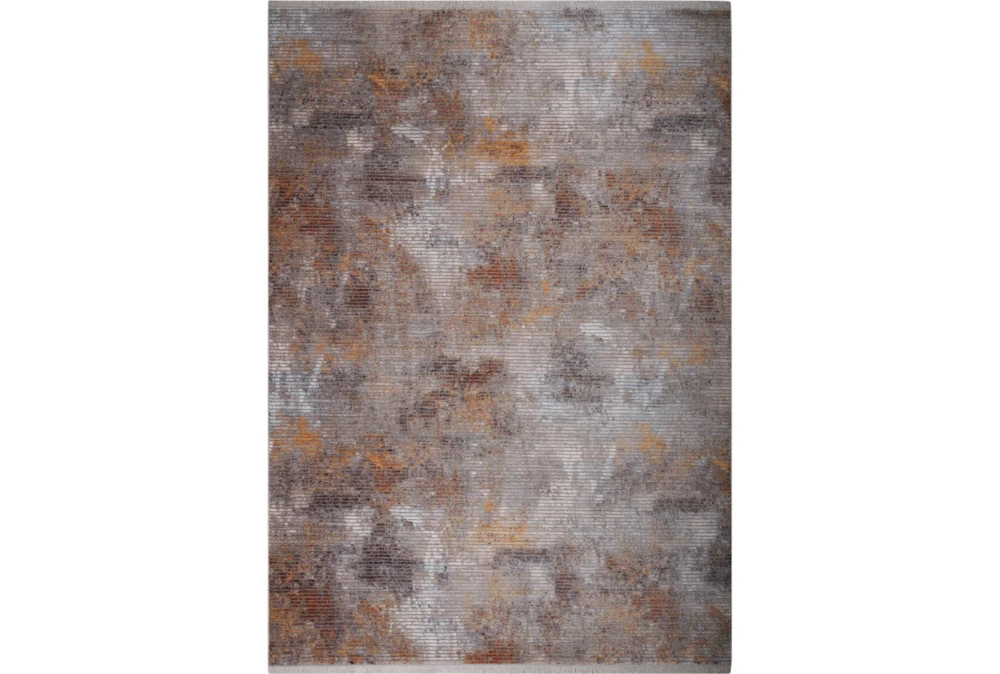 7'6"X10'6" Rug-Richards Copper Distressed
