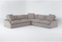 Magnolia Home Wyatt 115" 3 Piece Sectional By Joanna Gaines - Signature