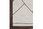7'9"X9'9" Rug-Magnolia Home Logan Ivory/Charcoal by Joanna Gaines - Material