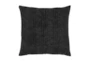 22X22 Black Tonal Stripe Throw Pillow - Signature