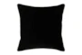 22X22 Black Heirloom Velvet Throw Pillow - Signature