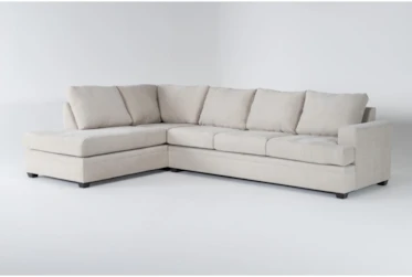 Bonaterra Sand 127" 2 Piece Sectional With Left Arm Facing Corner Chaise