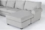 Hampstead Dove 140" 2 Piece Sectional with Right Arm Facing Sofa Chaise & Left Arm Facing Corner Chaise - Detail