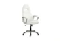 Abel White + Silver Adjustable Office Chair  - Signature