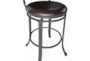 Frank Brown Swivel Barstool With Back - Detail