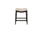 Dale Black Big And Tall Counter Stool - Front