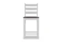 Cam Grey Counter Stool With Back - Front