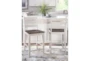 Cam Grey Counter Stool With Back - Room