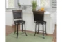Hamilton Brown Counter Stool With Back - Room