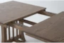 Riverson Oatmeal 72"-96" Extension Dining Table - Detail