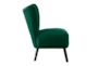 Calista Green Accent Chair - Side
