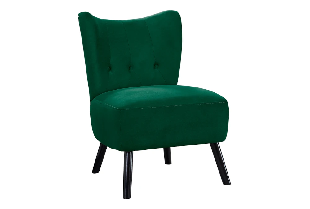 Calista Green Accent Chair