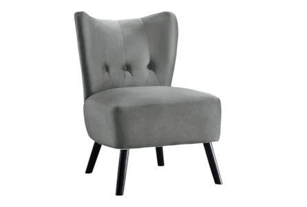Calista Grey Accent Chair
