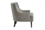 Heidi Taupe Accent Arm Chair - Side