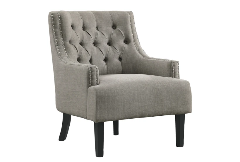Heidi Taupe Accent Chair - 360