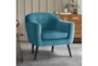 Wynona Blue Accent Arm Chair - Room