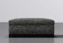 Cypress III 47" Charcoal Foam Accent Storage Ottoman - Signature