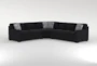 Cypress III 125" Foam 3 Piece Sectional With Right Arm Facing Sofa - Side