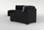 Cypress III Modular 163" Foam 3 Piece Sectional With Left Arm Facing Armless Chaise - Side