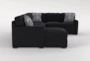 Cypress III Modular 136" Foam 3 Piece Sectional With Left Arm Facing Chaise - Side