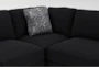 Cypress III 136" Foam 3 Piece Sectional With Right Arm Facing Chaise - Detail