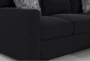 Cypress III Modular 136" Foam 3 Piece Sectional With Right Arm Facing Chaise - Detail