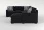 Cypress III Modular 136" Foam 3 Piece Sectional With Right Arm Facing Chaise - Side