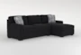 Cypress III 103" Foam 2 Piece Sectional With Right Arm Facing Chaise - Side