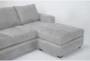 Bonaterra Dove 97" Queen Sleeper Sofa With Reversible Chaise - Detail