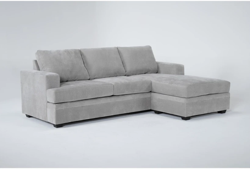 Bonaterra Dove 97" Queen Sleeper Sofa with Reversible Chaise - 360