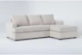 Bonaterra Sand 97" Queen Sleeper Sofa With Reversible Chaise - Signature