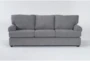 Hampstead Graphite 90" Sleeper Sofa - Signature