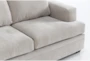 Bonaterra Sand 127" 2 Piece Sectional with Right Arm Facing Queen Sleeper Sofa & Left Arm Facing Corner Chaise - Detail